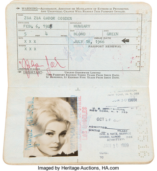 Illustration for article titled Let's Shop This Auction of Zsa Zsa Gabor's Personal EffectsÂ